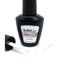 Solid Lac Gel Polish – Just White, perfect for Nail Art 15ml